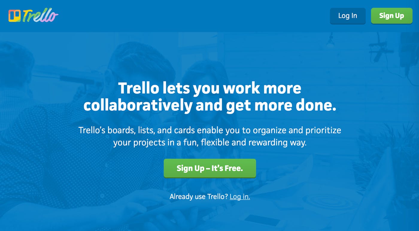 Trello به شما امکان می دهد تا با اعضای تیم خود همکاری و کارآمد کنید ، و به شما کمک می کند تا در زمان کمتری کار بیشتری داشته باشید.