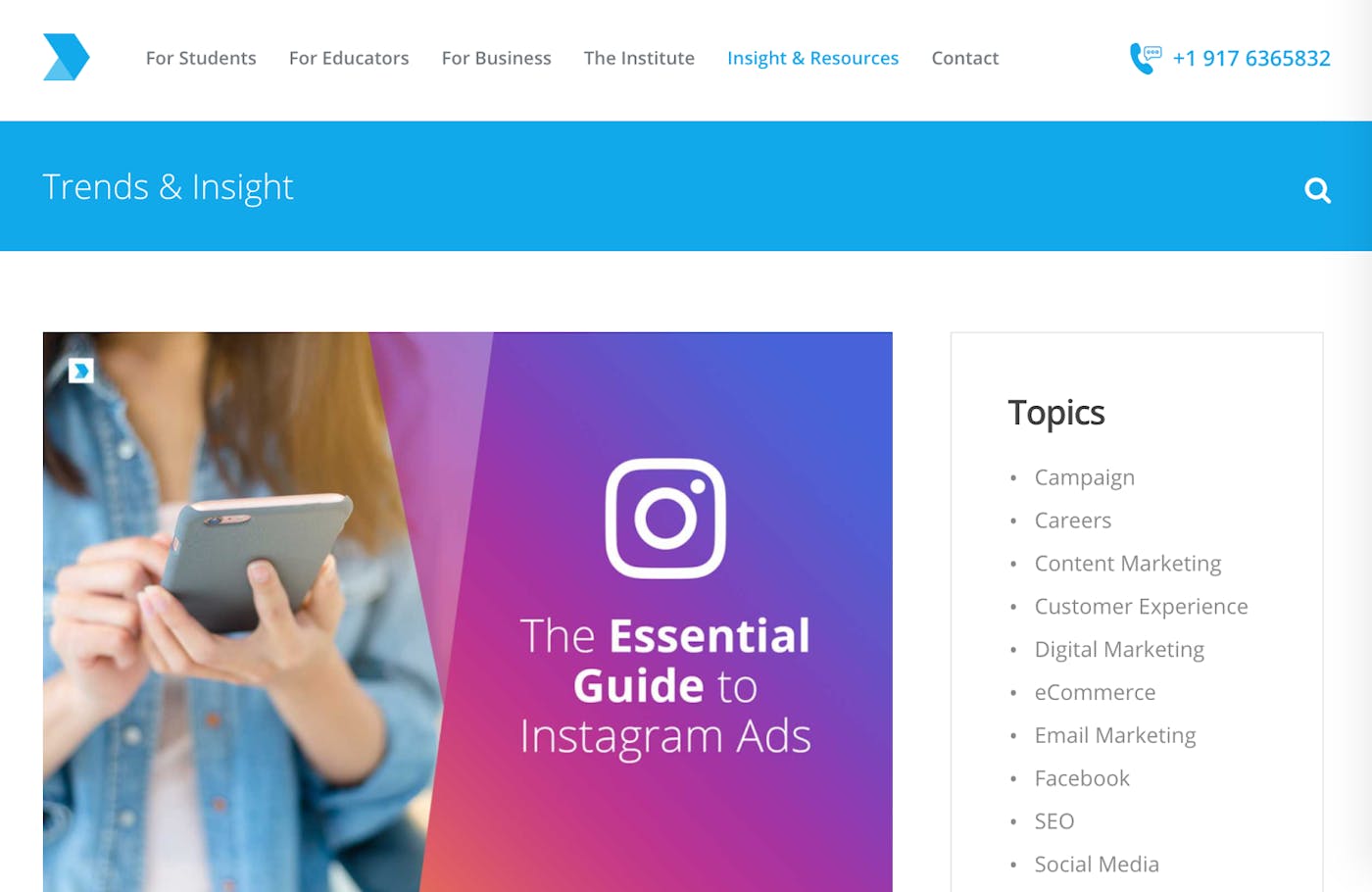وبلاگ رسانه های اجتماعی ما برای مدیران و بازاریابان رسانه های اجتماعی پر از محتوا است ، از نمونه های واقعی کمپین های رسانه های اجتماعی که می توانید از بهترین راهنماهای مربوط به فعالیت های بعدی خود برای بازاریابی رسانه های اجتماعی استفاده کنید.