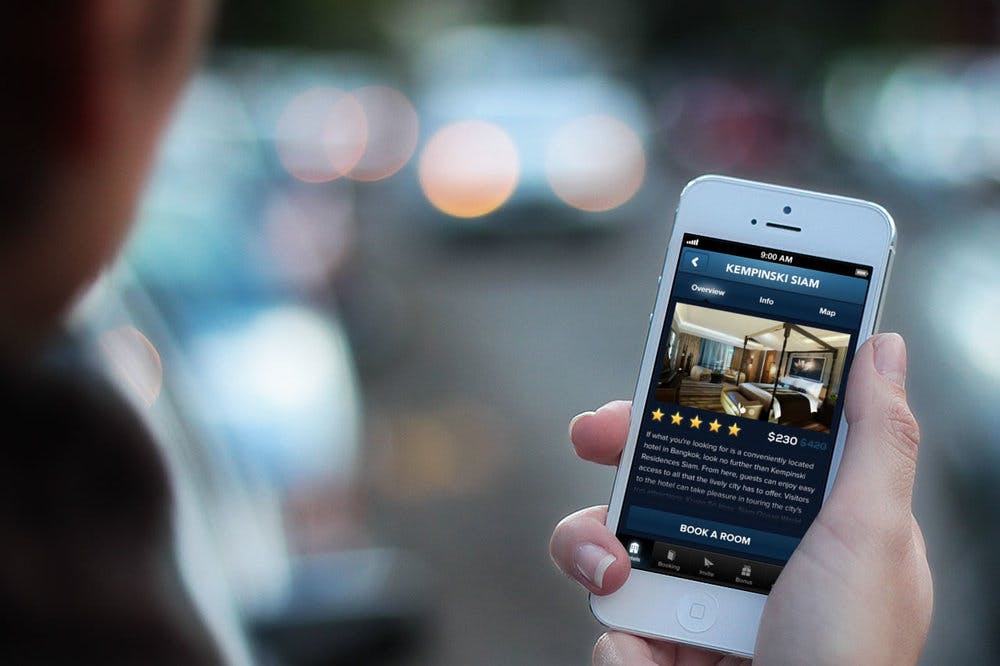 رزرو هتل بصورت آنلاین