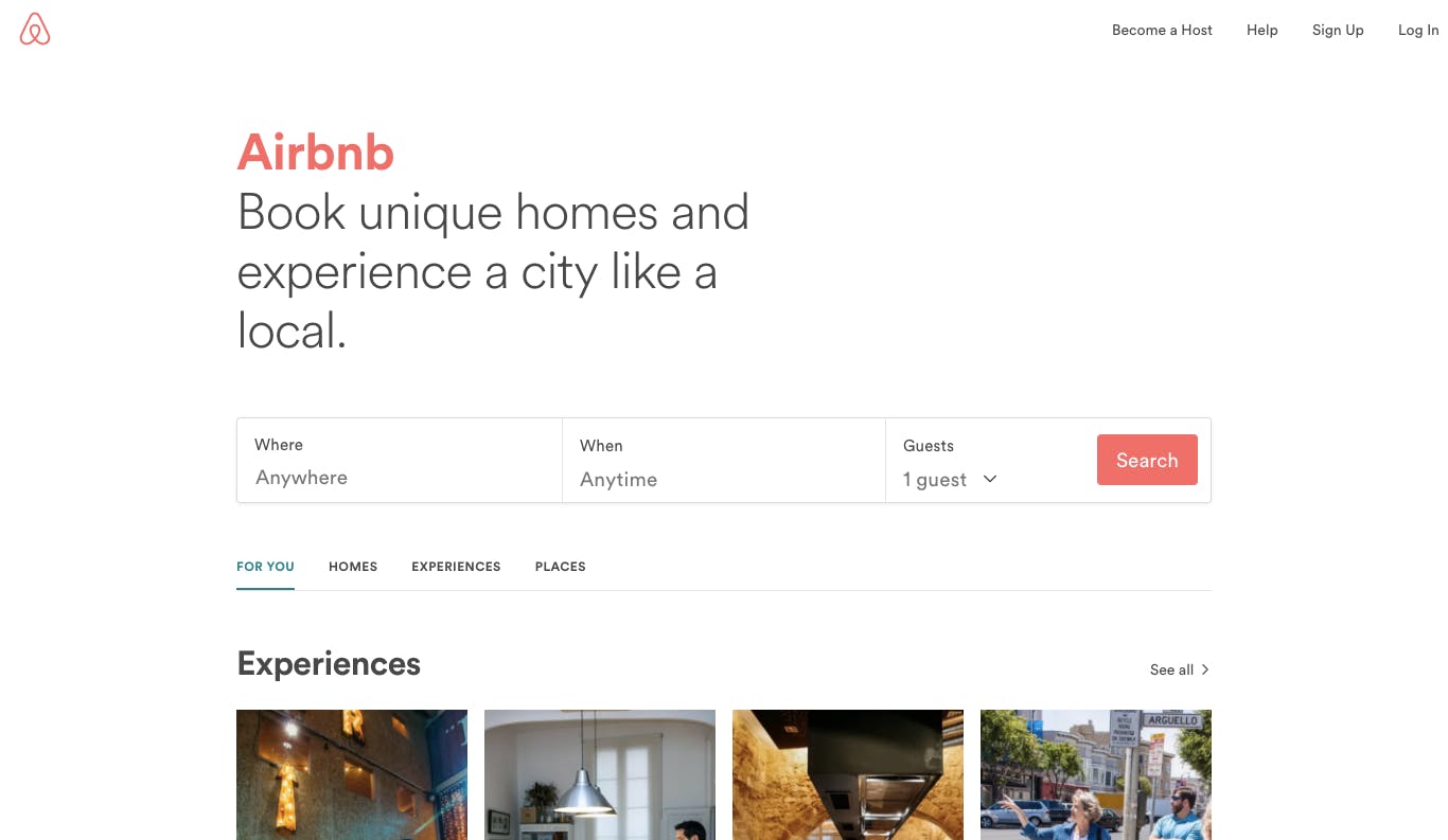 استراتژی بازاریابی Airbnb.