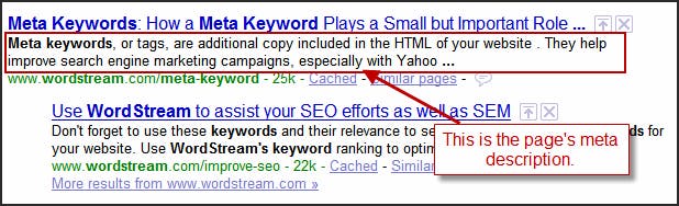 Your site's meta description isn't a direct ranking factor regarding search crawling, but it still plays a role in SEO.